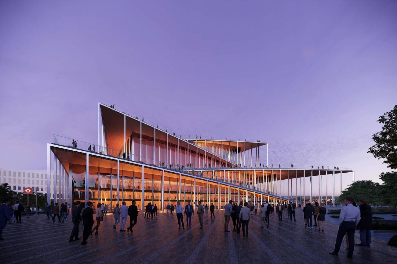 Vltavská Filharmonie vizualizace