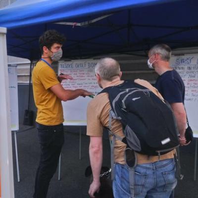 U Raka konzultační stánek 